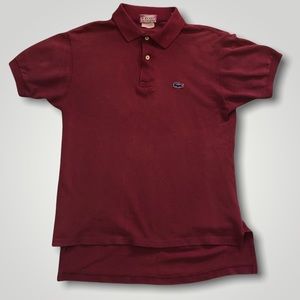 Men’s Red VINTAGE LaCoste Polo Shirt